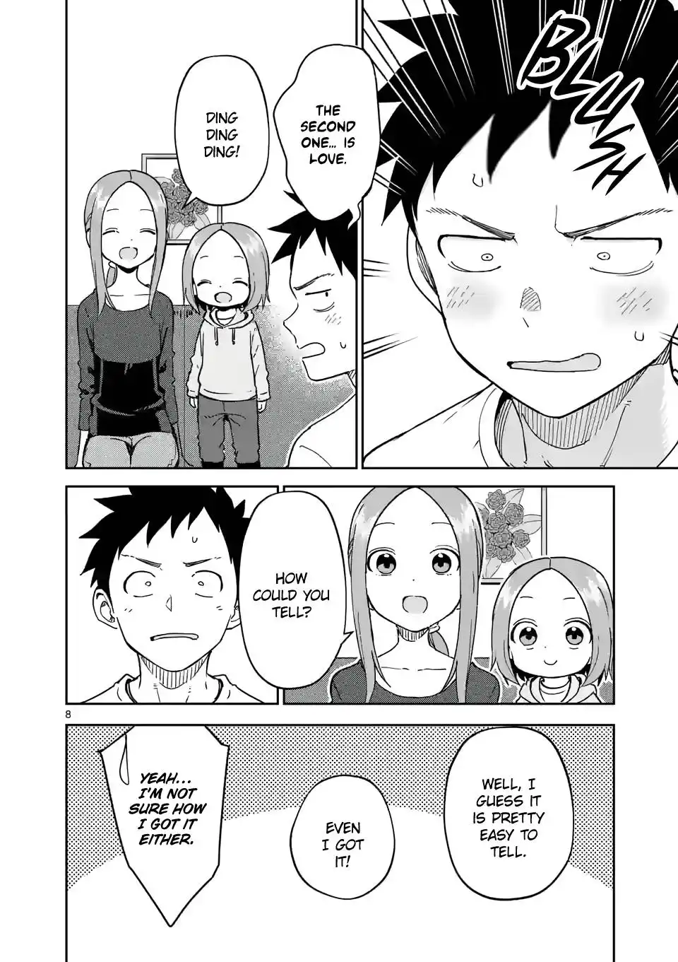 Karakai Jouzu no (Moto) Takagi-san Chapter 252 8